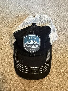 DSG Black and White Mesh Patch Hat